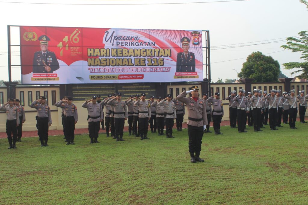 Polres Serang Gelar Upacara Peringatan Hari Kebangkitan Nasional 2024 Polres Serang Gelar Upacara Peringatan Hari Kebangkitan Nasional 2024