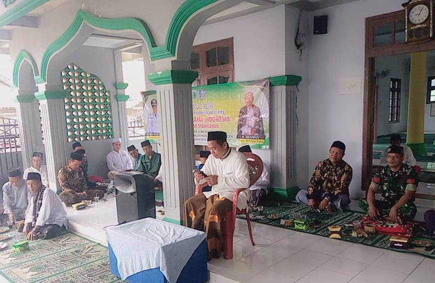 Pererat Silaturahmi, Babinsa Koramil 0602-21/Kopo Ikuti Pengajian Bersama Ulama dan Umaro Pererat Silaturahmi, Babinsa Koramil 0602-21/Kopo Ikuti Pengajian Bersama Ulama dan Umaro