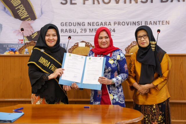 Bunda Paud Provinsi Banten Sinergikan Program Paud dalam Revitalisasi Posyandu