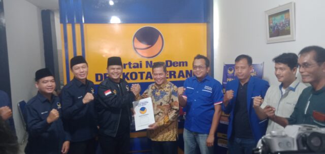 Serius Maju Pilwalkot, Syafrudin Melamar ke DPD Nasdem Kota Serang