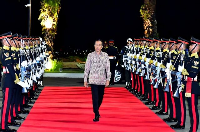 Presiden Jokowi Jamu Santap Malam Para Pemimpin dan Delegasi KTT WWF Ke-10 di GWK