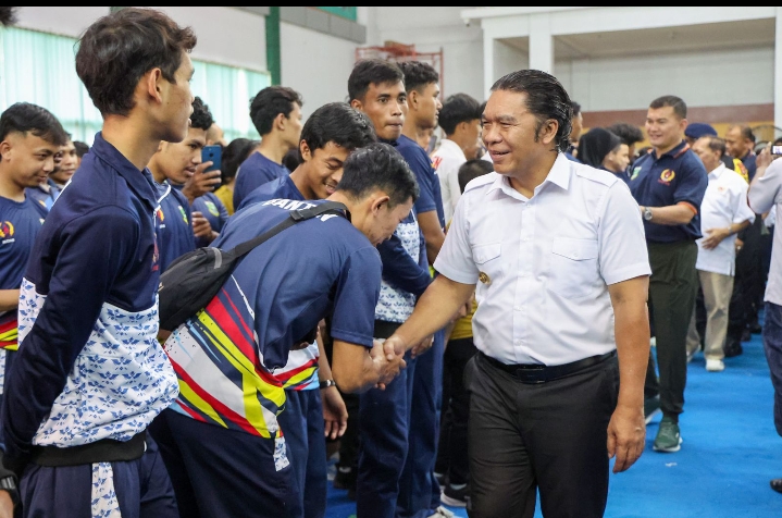 Launching Pelatda PON XXI Aceh-Sumut, Al Muktabar Minta Atlet Semangat Berlatih Launching Pelatda PON XXI Aceh-Sumut, Al Muktabar Minta Atlet Semangat Berlatih