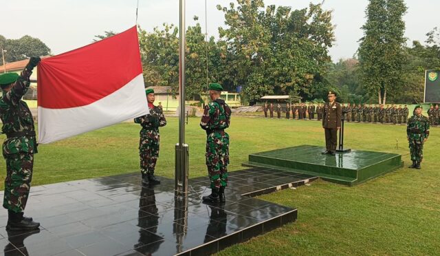 Kodim 0602/Serang Gelar Upacara Peringatan Hari Lahir Pancasila Tahun 2024