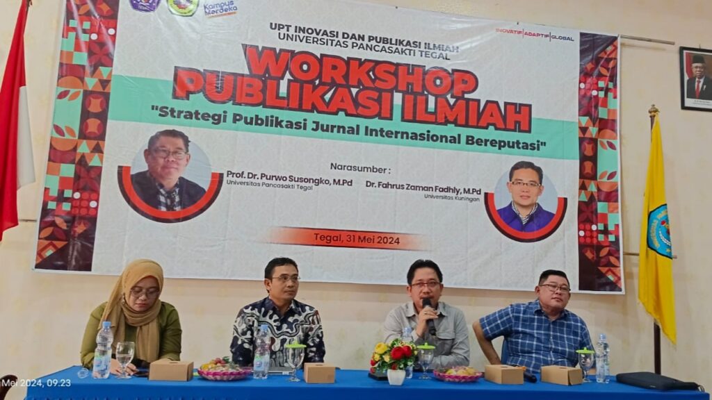 Jaga Tradisi Berprestasi, UPT IPI UPS Tegal Gelar Workshop Publikasi Ilmiah