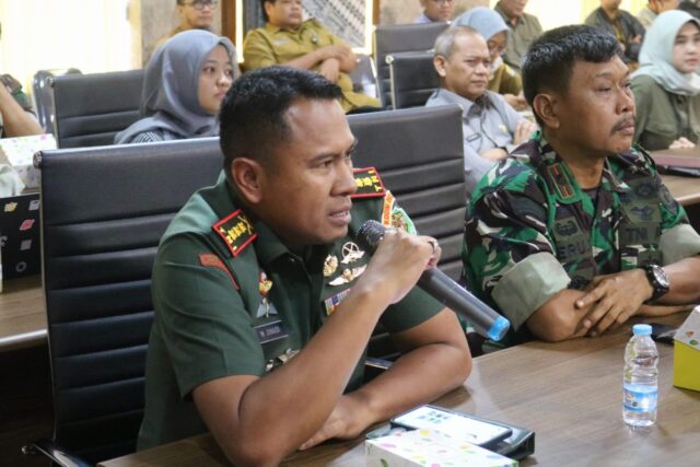 Dandim 0602/Serang Ikuti Rapat Koordinasi Bersama Sekretaris Dirjen Perkebunan Dan Direktur Alsintan