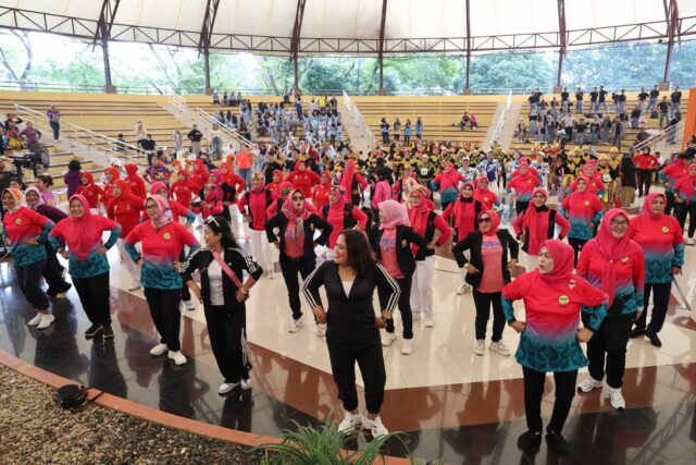 Perwosi Banten Gelar Lomba Senam Kreasi