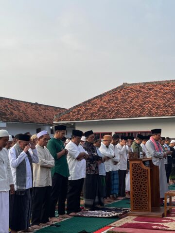 Lapas Kelas IIA Serang Gelar Solat Idul Adha 1445 H dengan Khidmat dan Tertib