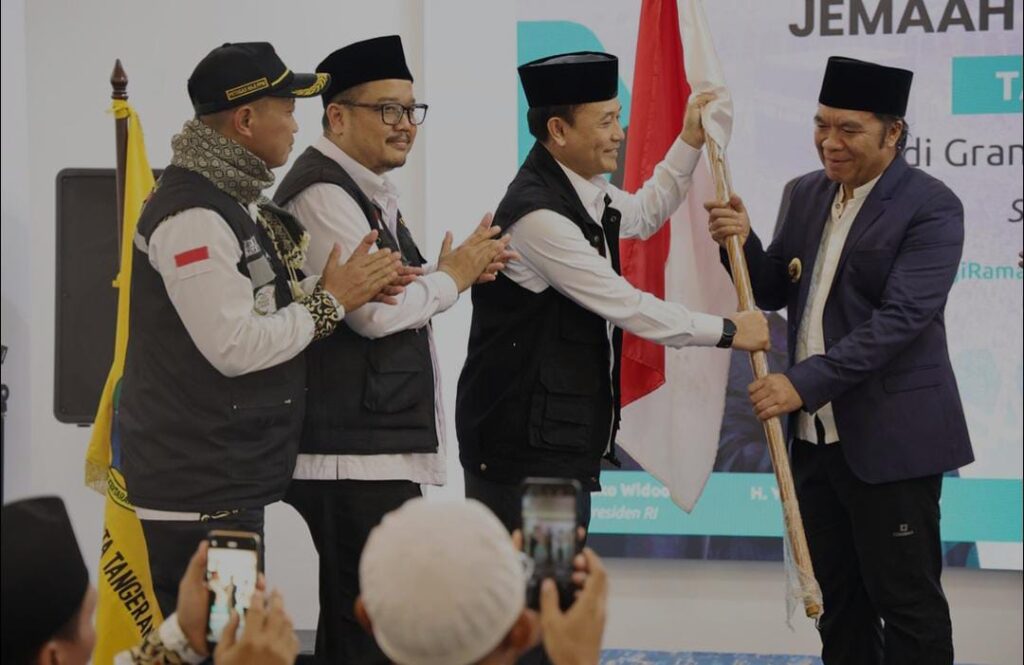 Al Muktabar Sambut Kedatangan Jamaah Haji Provinsi Banten Kloter 02 Al Muktabar Sambut Kedatangan Jamaah Haji Provinsi Banten Kloter 02
