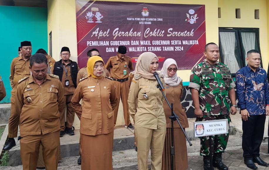 Pelda Budi Danposramil Curug Kodim 0602/Serang Hadiri Apel Gerakan Coklit Serentak Pilkada Tahun 2024 Pelda Budi Danposramil Curug Kodim 0602/Serang Hadiri Apel Gerakan Coklit Serentak Pilkada Tahun 2024