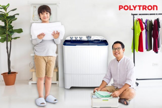 POLYTRON Hadirkan Mesin Cuci Kapasitas Besar untuk Kerja yang Efisien & Praktis