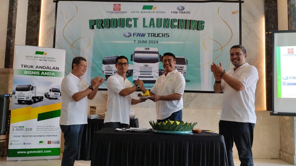 Gandeng GMM & PGP Buka Dealer Baru di Cilegon, FAW Truck Siap Rebut Pasar Banten