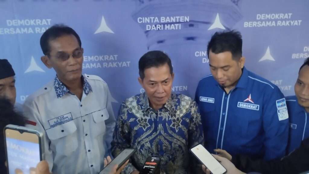 Hadiri Fit & Proper Test DPD Demokrat Banten, Syafrudin Harap bisa Dapat Rekomendasi