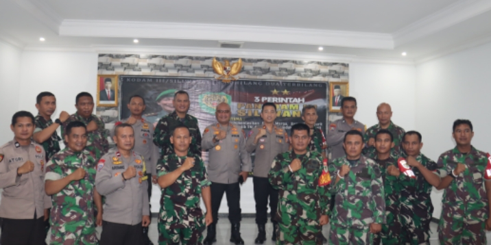 Sinergitas TNI/POLRI, Kapolres Serang Anjangsana ke Koramil Cikande Sinergitas TNI/POLRI, Kapolres Serang Anjangsana ke Koramil Cikande