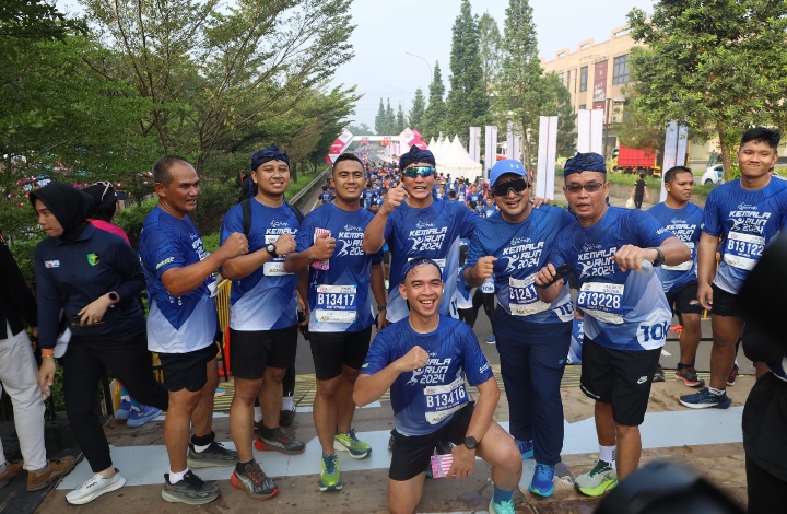 Polda Banten Ikut Semarakan Kemala Run 2024