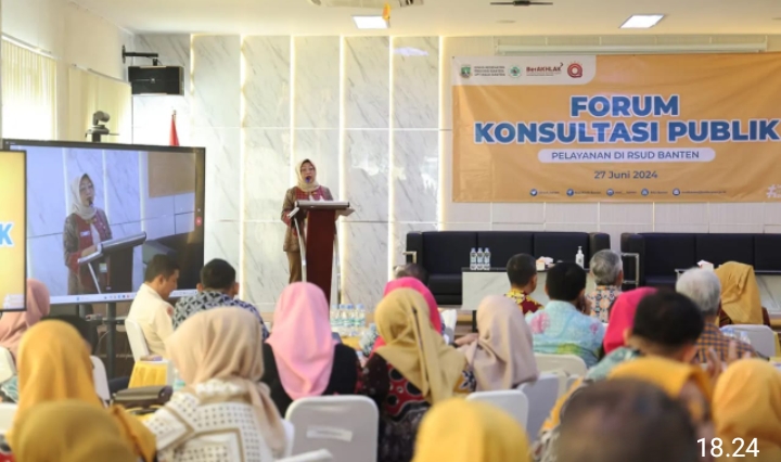 Menuju Layanan Prima, RSUD Banten Gelar Konsultasi Publik Menuju Layanan Prima, RSUD Banten Gelar Konsultasi Publik