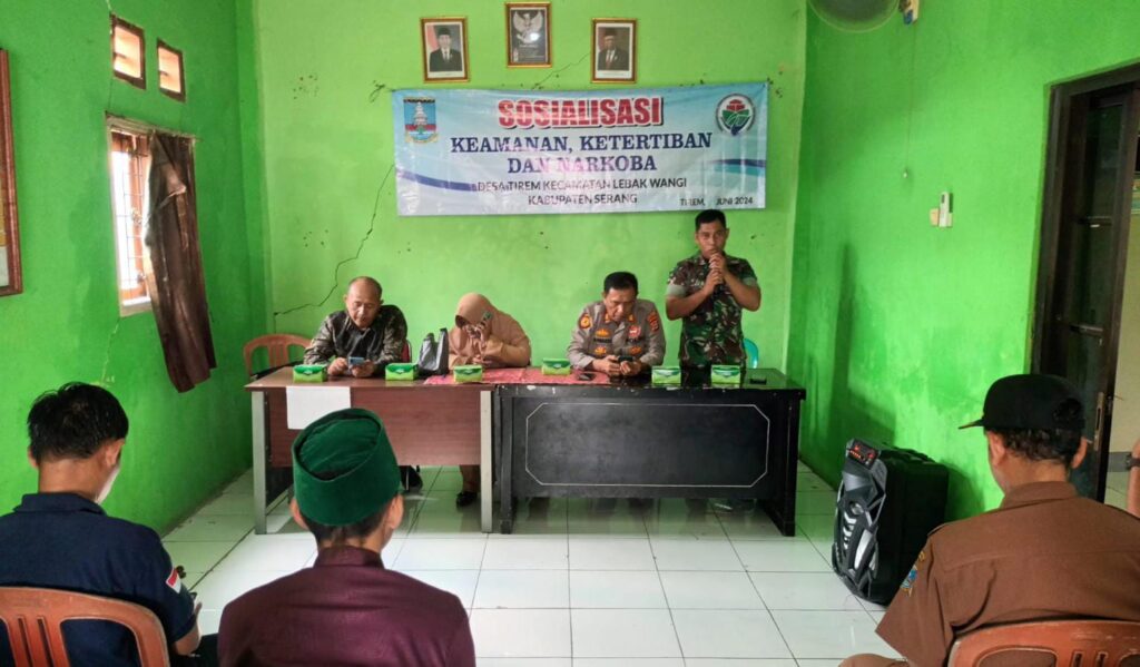 Koramil 0602-10/Pontang dan Polsek Serta Pemdes Tirem Gelar Sosialisasi Keamanan Dan Ketertiban Serta Narkoba Koramil 0602-10/Pontang dan Polsek Serta Pemdes Tirem Gelar Sosialisasi Keamanan Dan Ketertiban Serta Narkoba