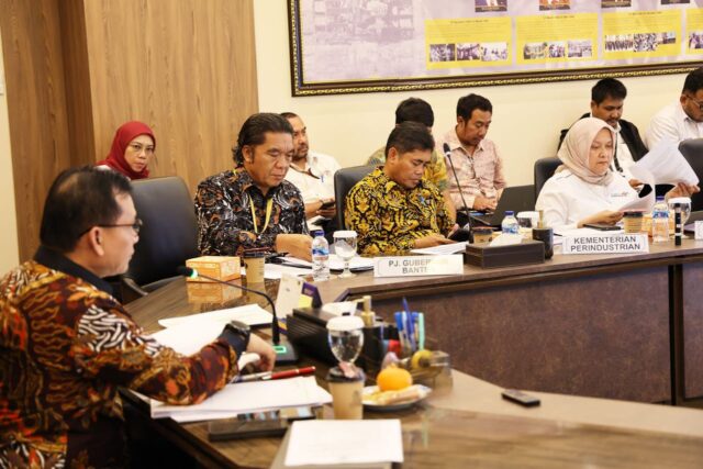 Rakor KEK Edutek Medika Internasional, Al Muktabar : Pemprov Banten Dukung Agenda Kerja Nasional