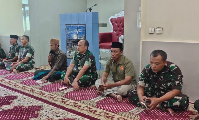 Kodim 0602/Serang Gelar Do’a Bersama Untuk Kebersamaan dan Keselamatan Dalam Melaksanakan Tugas