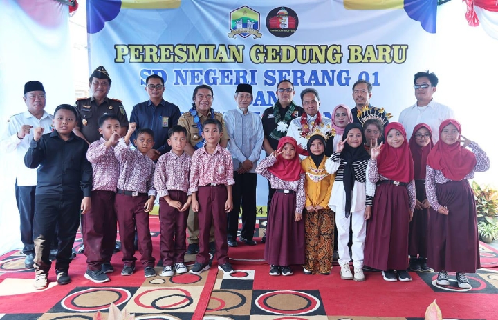 Peresmian Gedung SDN Serang 01 dan 06, Al Muktabar: Sebuah Model Pembangunan Pentahelix Peresmian Gedung SDN Serang 01 dan 06, Al Muktabar: Sebuah Model Pembangunan Pentahelix