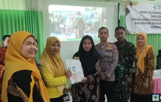 Babinsa Koramil 0602-12/Ciomas Hadiri Rakor Dan Lintas Sektor Tingkatkan Kewaspadaan Penyakit Melalui Imunisasi