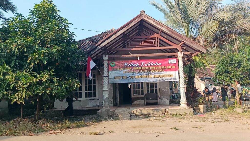 Sambut HUT RI Ke-79, TNI Bedah Rumah Veteran TKR di Kota Serang Sambut HUT RI Ke-79, TNI Bedah Rumah Veteran TKR di Kota Serang
