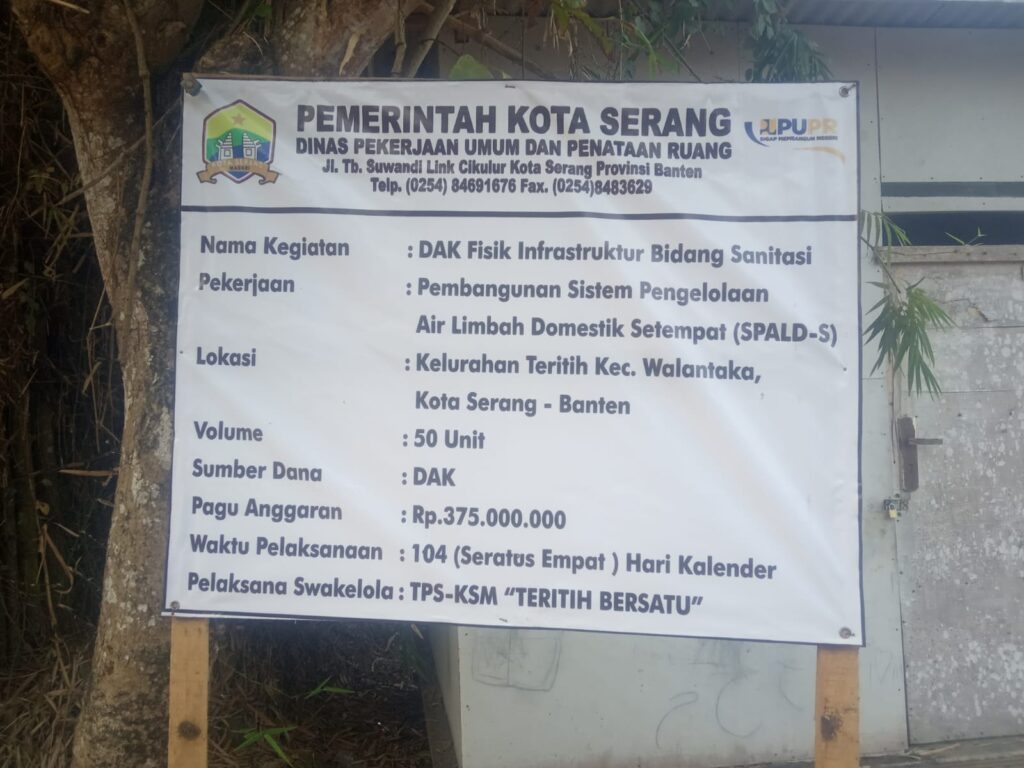Pembangunan SPAL di Kelurahan Teritih Diduga Minim Pengawasan