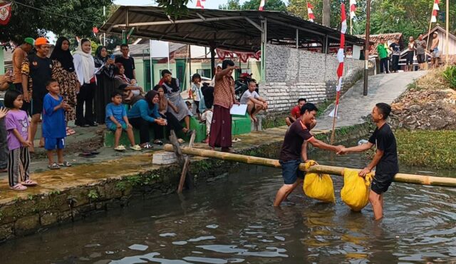 Koramil 0602-02/Kasemen Semarakkan HUT RI Ke-79 Dengan Beragam Lomba Tradisional