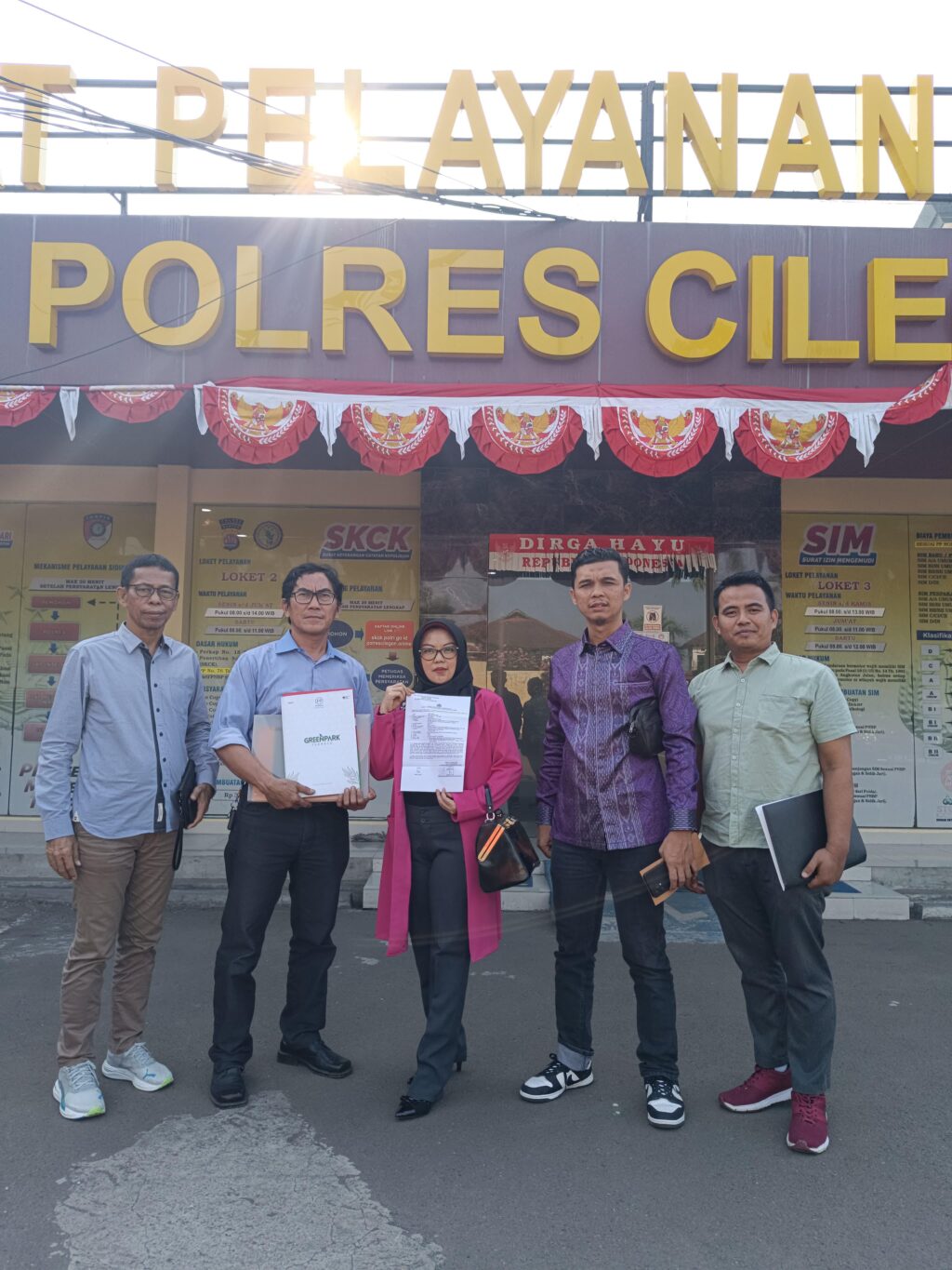 Green Park Terrace Cilegon Dilaporkan AHP & Partners ke Polres Cilegon Atas Penipuan dan Penggelapan Green Park Terrace Cilegon Dilaporkan AHP & Partners ke Polres Cilegon Atas Penipuan dan Penggelapan