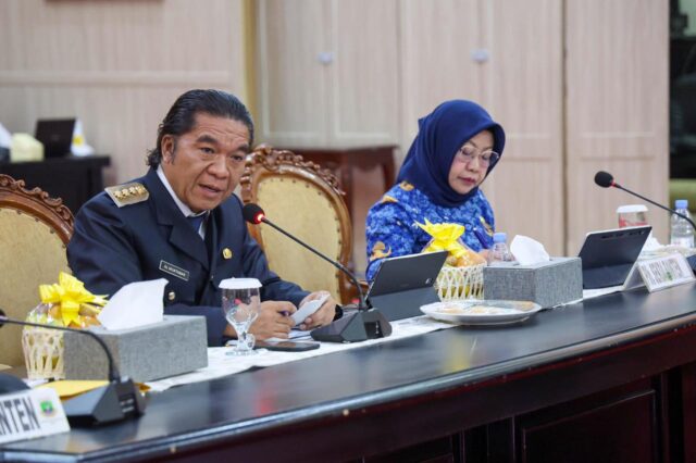 Rakor Pengendalian Inflasi, Pj Gubernur : Provinsi Banten Terkendali Dengan Baik