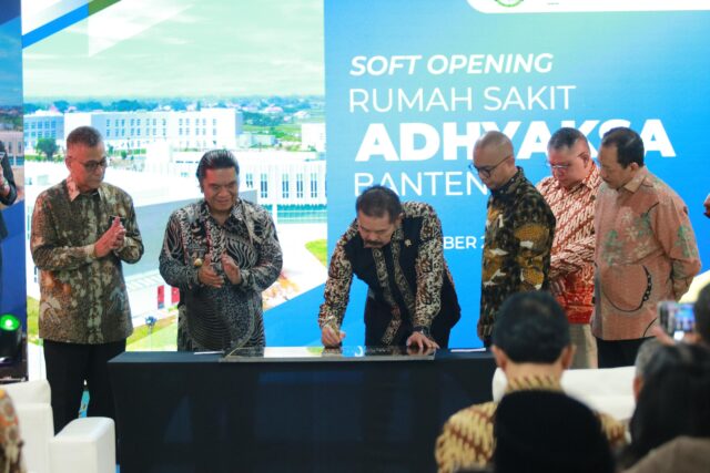 Pj Gubernur Banten : RS Adhyaksa Banten Tingkatkan Layanan Kesehatan dan Tumbuhkan Ekonomi Kawasan