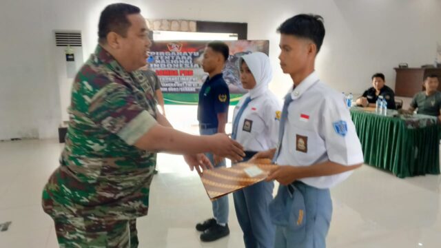 Ratusan Pelajar Perebutkan Piala Panglima TNI, Ikuti LBB di Kodim 0602/Serang