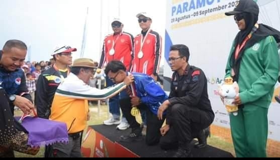 Atlet Tangerang Berjaya di PON XXI Aceh-Sumut, Egi Juliano Sumbang Emas dari Aerosport Paramotor