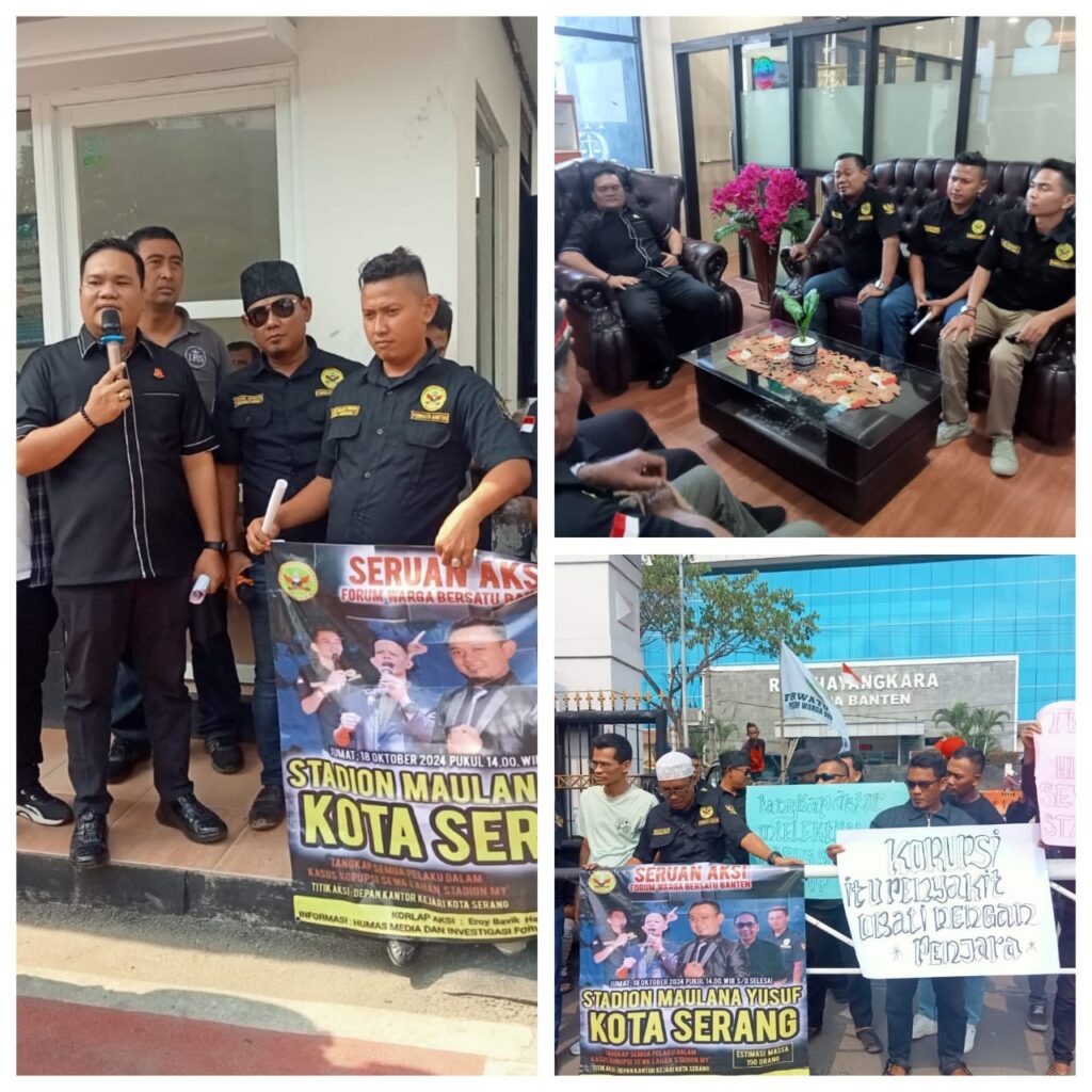 Tangkap Otak Kasus Korupsi Sewa Lahan Stadion Maulana Yusuf Kota Serang