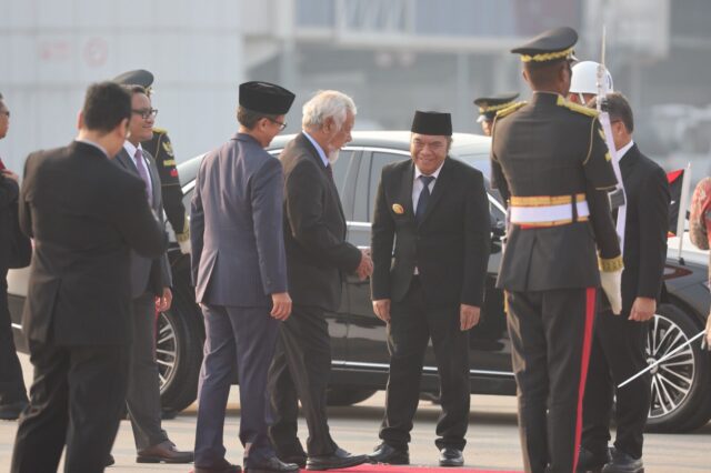 Pj Gubernur Banten Turut Sambut Tamu Negara Pelantikan Presiden dan Wakil Presiden