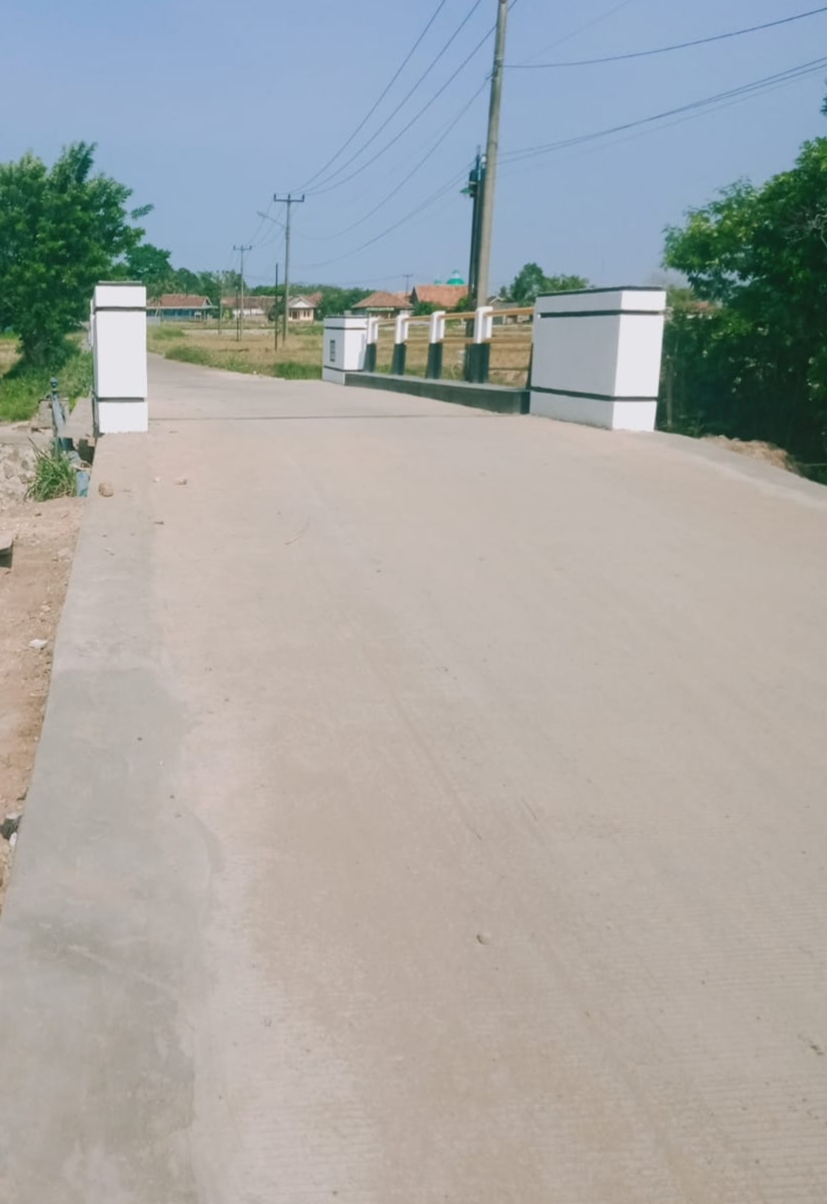 Proyek Pembangunan Jalan dan Jembatan di Desa Cisait Rampung, Warga Bersyukur Proyek Pembangunan Jalan dan Jembatan di Desa Cisait Rampung, Warga Bersyukur