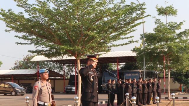 Polres Serang Gelar Upacara Hari Sumpah Pemuda ke 96