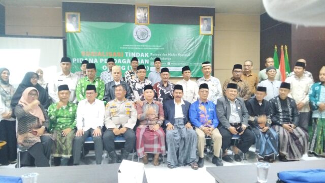 MUI Banten Gelar Sosialisasi Bahaya Perdagangan Orang, Ulama Diminta Lebih Peduli Persoalan Sosial