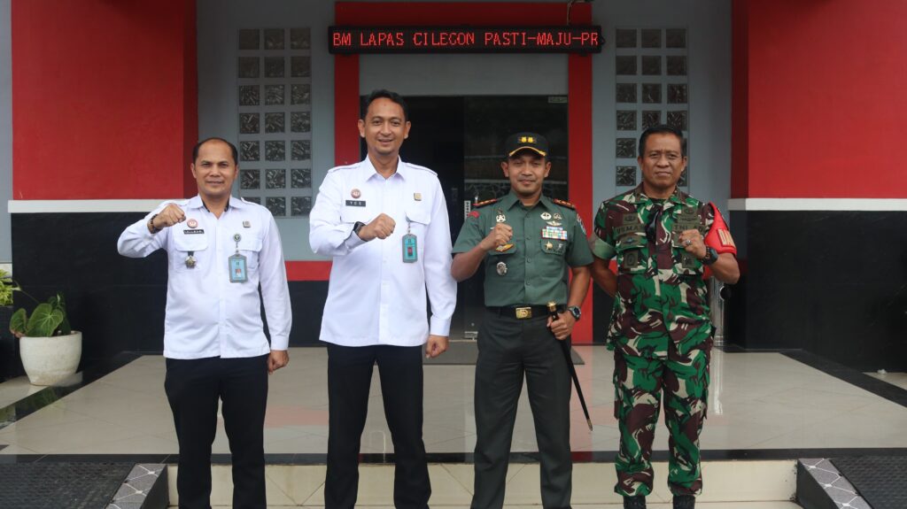 Perkuat Sinergitas, Dandim 0623/Cilegon Kunjungi Lapas Kelas IIA Cilegon Perkuat Sinergitas, Dandim 0623/Cilegon Kunjungi Lapas Kelas IIA Cilegon