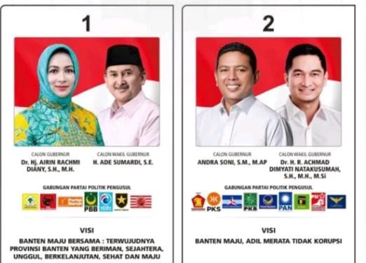 Adu Program, Dua Paslon Gubernur Wakil Gubernur Banten Debat