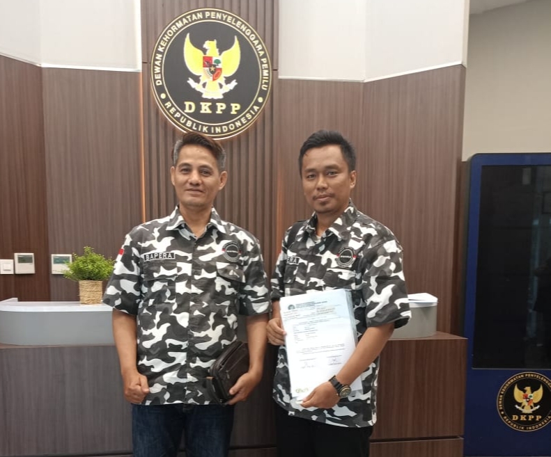 Bapera Banten Laporkan Ketua Bawaslu Kota Tangerang Ke DKPP-RI
