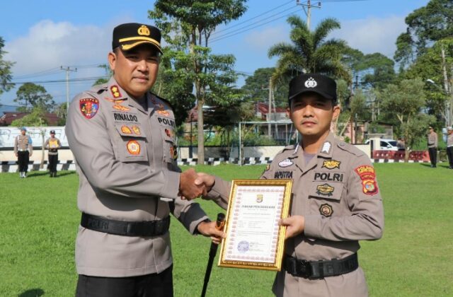 Tangkap Pelaku Curanmor Saat Lepas Dinas, Personel Polda Lampung Dihadiahi Sekolah Inspektur Polisi dari Kapolri