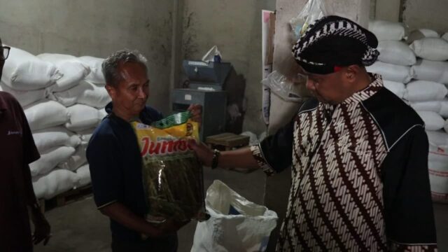 Dukung Ketahanan Pangan, Kapolres Serang Survey Gudang Kelompok Tani Jambangan Mas