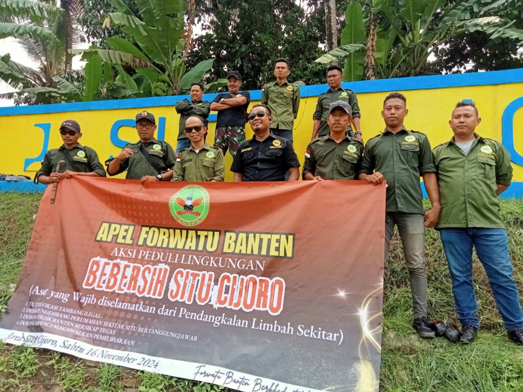 Forwatu Banten Desak Pemulihan Keasrian Situ Cijoro, Soroti Limbah dan Pendangkalan