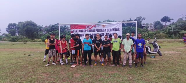 Pemuda Kampung Bayur Desa Nambo Udik Deklarasikan Pilkada Damai 2024