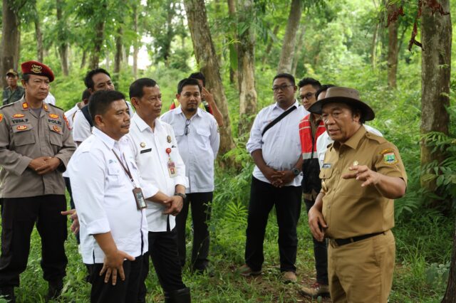 Al Muktabar Tinjau Lokasi Rencana Pembangunan TPSA Regional di Lebak