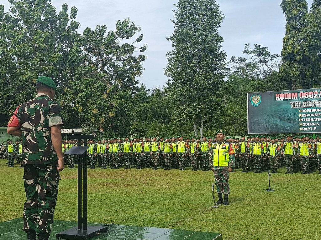 Siap Amankan Pilkada 2024, Kodim 0602/Serang Gelar Apel Pasukan Siap Amankan Pilkada 2024, Kodim 0602/Serang Gelar Apel Pasukan