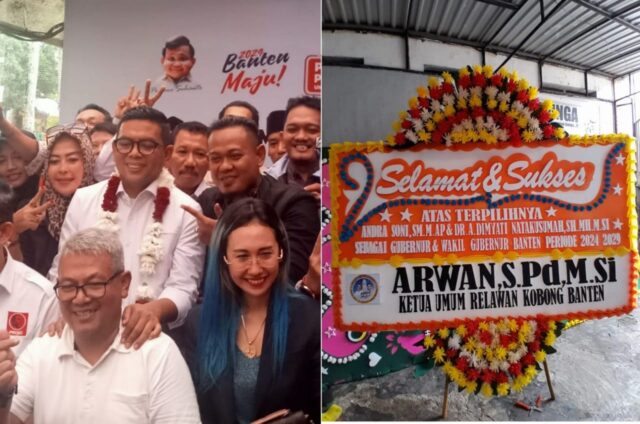 Ketua Relawan Kobong Banten Ucapkan Selamat Atas Kemenangan Andra – Dimyati