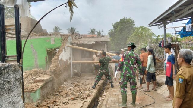 Kodim 0602 Serang Rehab 8 Rumah Tidak Layak Huni, Salah Satunya Rumah Mini