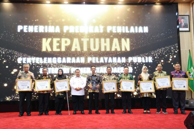 Pemprov Banten 10 Besar Nasional Kepatuhan Pelayanan Publik