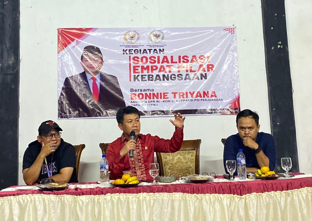 Rawat Toleransi Persatuan dan Kerukunan, Anggota DPR RI Paparkan 4 Pilar Kebangsaan